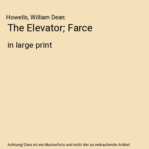 The Elevator; Farce