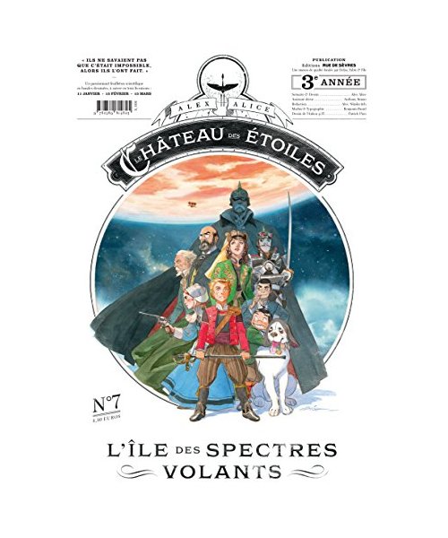 Le château des étoiles - Gazette numéro 7 - L'île des spectres volants