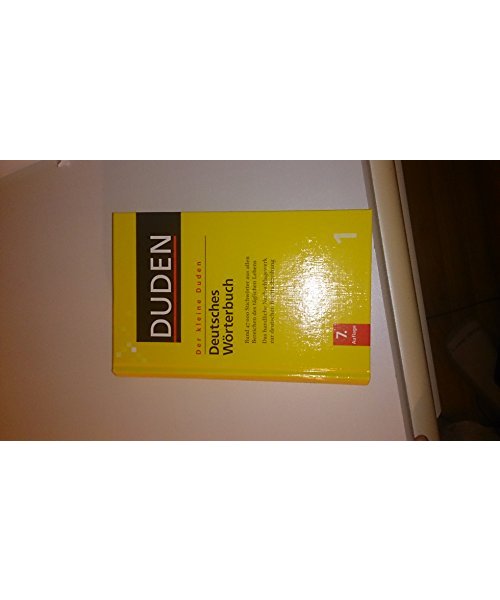Duden. Der kleine Duden 01. Deutsches Wörterbuch