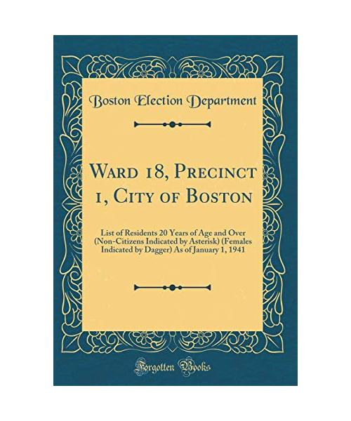 Ward 18, Precinct 1, City of Boston