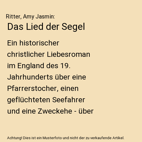 Das Lied der Segel