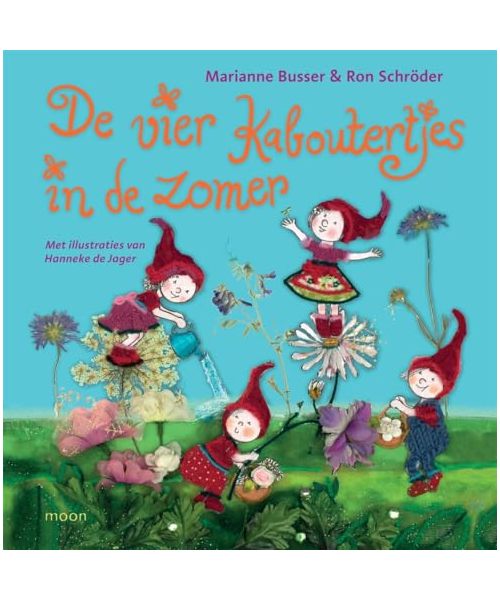 De vier kaboutertjes in de zomer