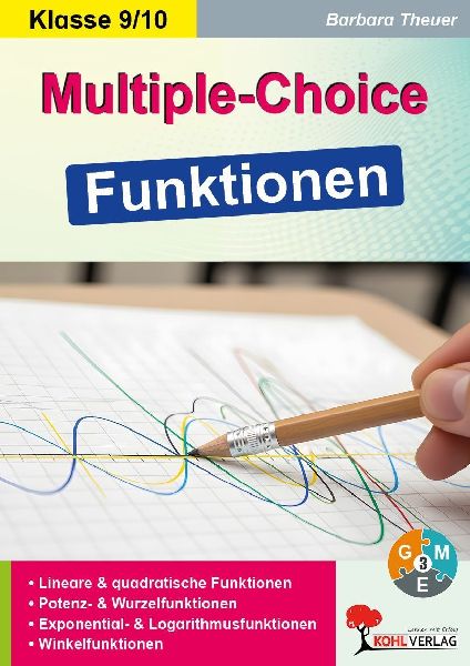 Multiple Choice - Funktionen: Grundwissen zu Funktionen in den Klassen 9-10