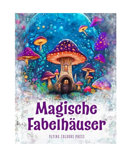 Magische Fabelhäuser: Das verzaubernde Malbuch mit märchenhaften Anwesen - kreative und entspannende Ausmalstunden für Erwachsene und Jugendliche
