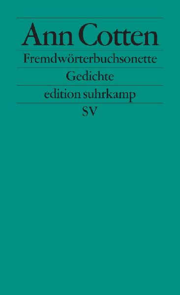 Fremdwörterbuchsonette