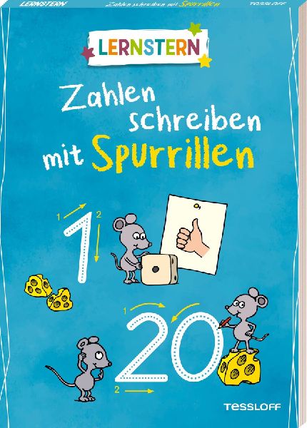 LERNSTERN. Zahlen schreiben mit Spurrillen