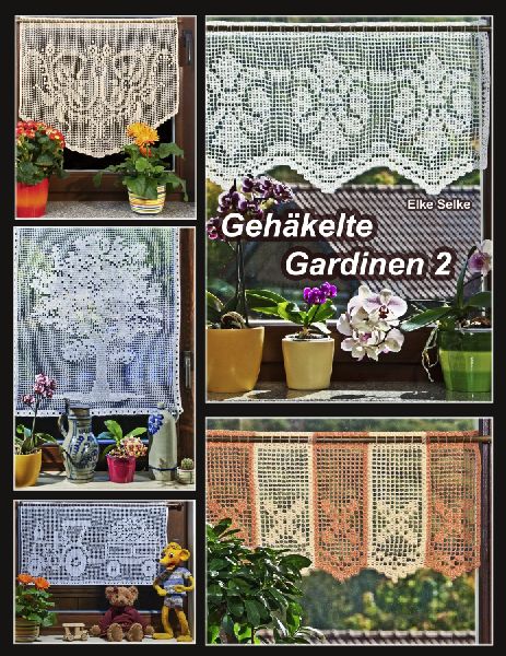 Gehäkelte Gardinen 2