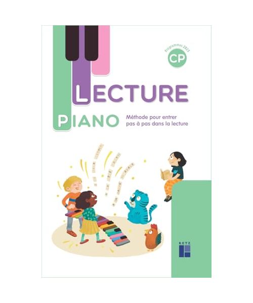 Lecture piano - CP - Manuel avec Piano - Programmes 2025
