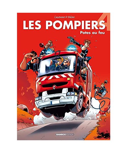 Les Pompiers - tome 04: Potes au feu