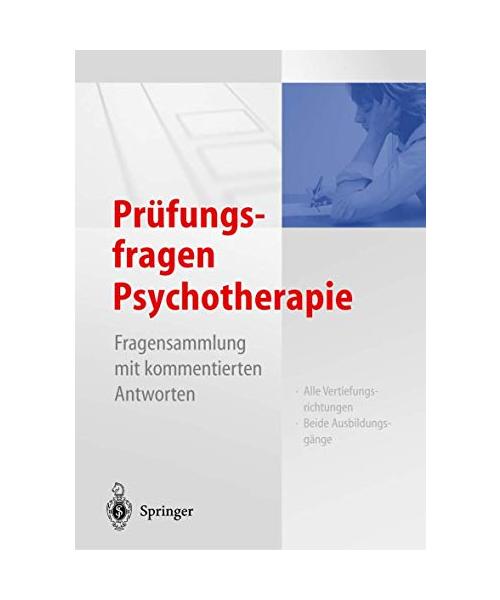Prüfungsfragen Psychotherapie.