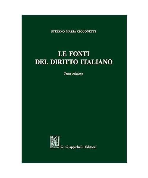 Le fonti del diritto italiano