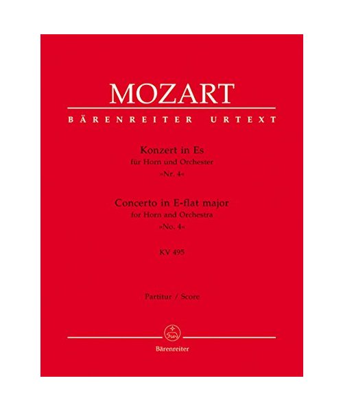 Konzert für Horn und Orchester Nr. 4 Es-Dur KV 495