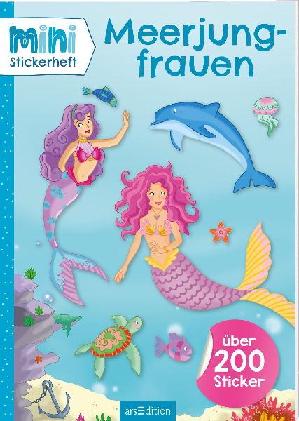 MINI-Stickerheft - Meerjungfrauen