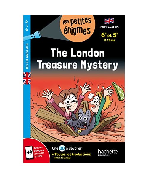 The London Treasure Mystery - 6e et 5e - Cahier de vacances 2024