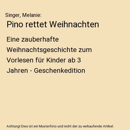 Pino rettet Weihnachten