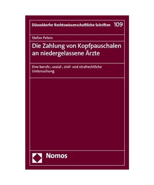 Die Zahlung von Kopfpauschalen an niedergelassene Ärzte