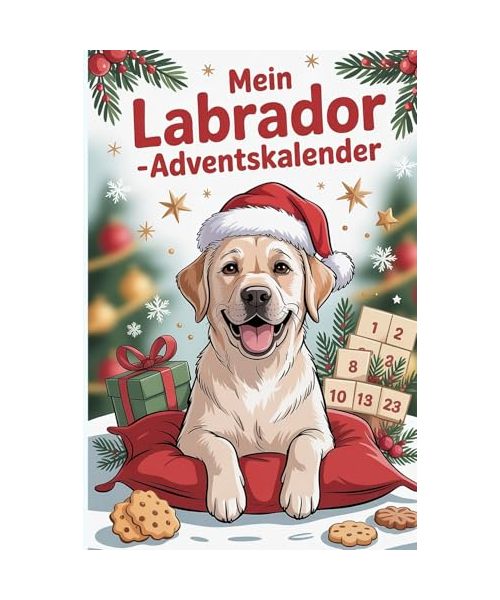 Mein Labrador-Adventskalender: 24 liebevolle Tage mit Geschichten, Beschäftigungsideen und frechen Labrador-Sprüchen – das ideale Geschenk für alle, die Labradors lieben für alle Labradorfans