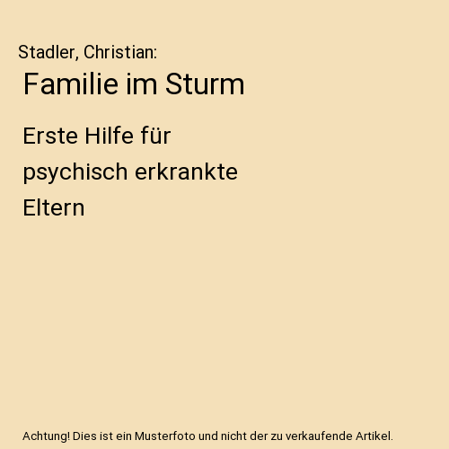 Familie im Sturm