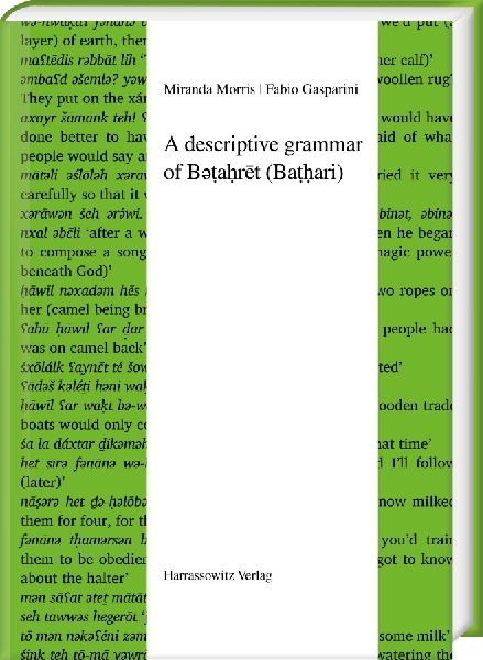A descriptive grammar of B¿¿a¿r¿t (Ba¿¿ari)