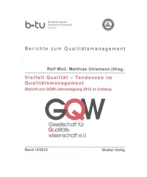 Vielfalt Qualität - Tendenzen im Qualitätsmanagement