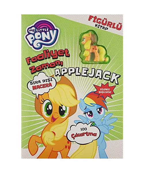 My Little Pony - Faaliyet Zaman? Figürlü Kitap: 100 Ç?kartma