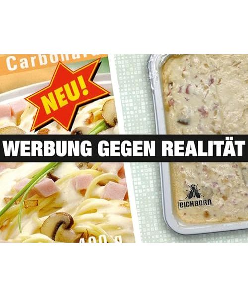 Werbung gegen Realität