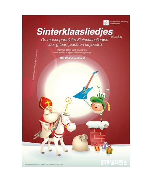 Swingende Sinterklaasliedjes: De meest populaire Sinterklaasliedjes voor gitaar, piano en keyboard (Liedjes, 1)