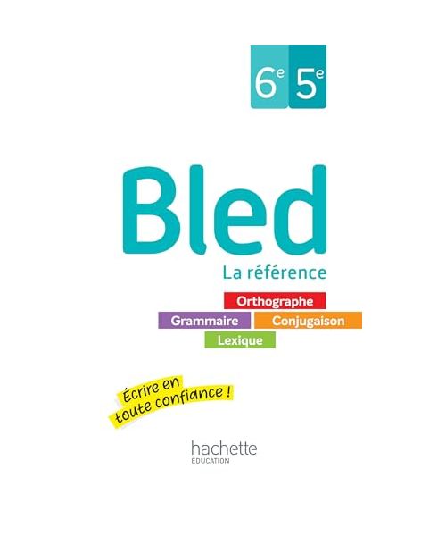 Bled 6e-5e - Livre élève - Ed. 2024