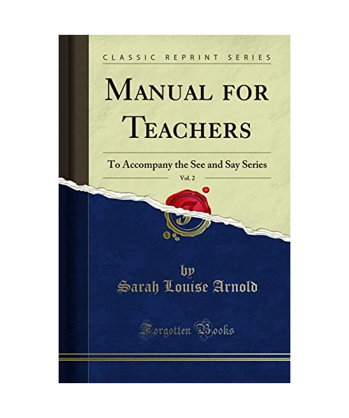 Manual for Teachers, Vol. 2