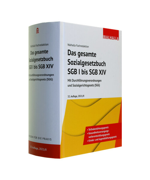 Das gesamte Sozialgesetzbuch SGB I bis SGB XIV
