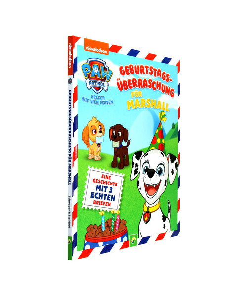 PAW Patrol Briefe-Geschichtenbuch: Geburtstagsüberraschung für Marshall