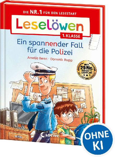 Leselöwen 1. Klasse - Ein spannender Fall für die Polizei