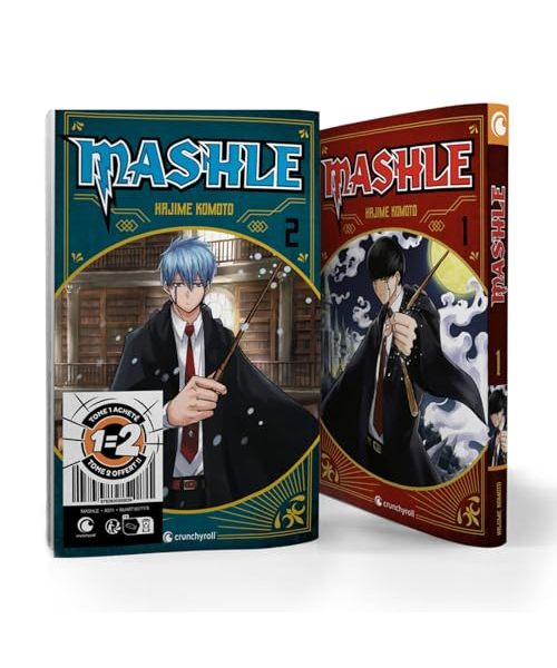 MASHLE 1=1 (T1+T2 GRATUIT): Avec Tome 2, Mash Burnedead et la magie de fer offert