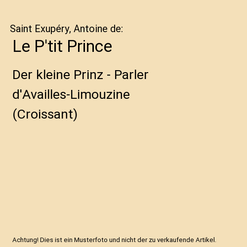 Le P'tit Prince