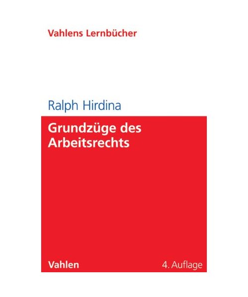 Grundzüge des Arbeitsrechts