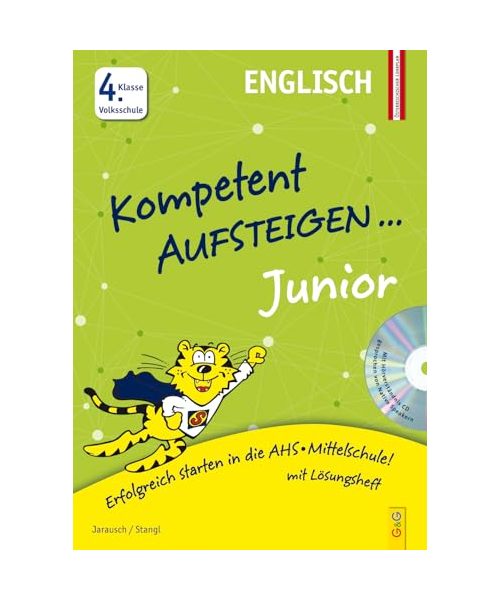 Kompetent Aufsteigen Junior Englisch 4. Klasse VS mit CD