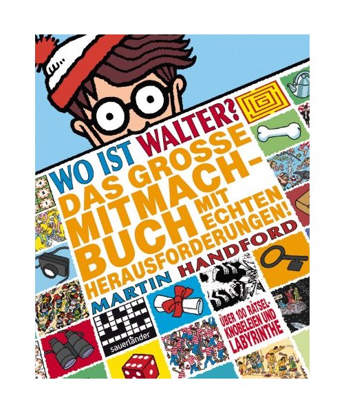 Wo ist Walter? Das große Mitmachbuch mit echten Herausforderungen