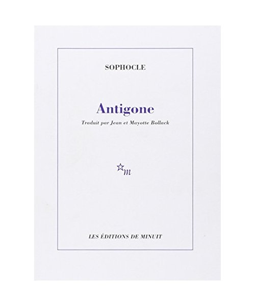 Antigone: [Bourges, Maison de la culture de Bourges, 8 janvier 1999