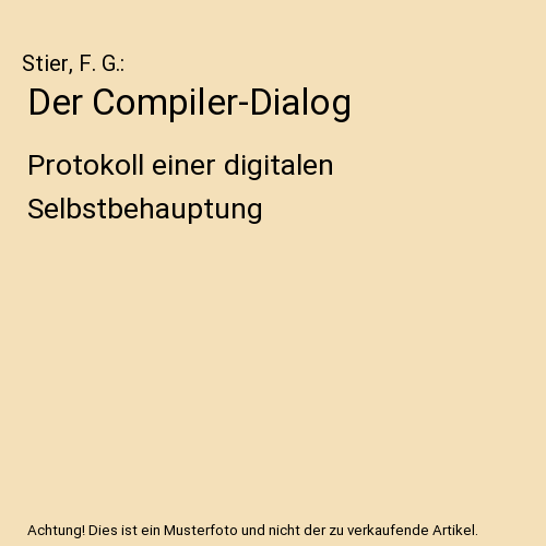 Der Compiler-Dialog