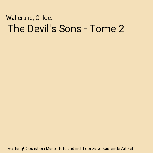 The Devil's Sons - Tome 2