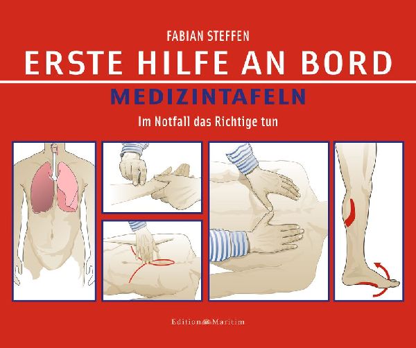 Erste Hilfe an Bord - Medizintafeln