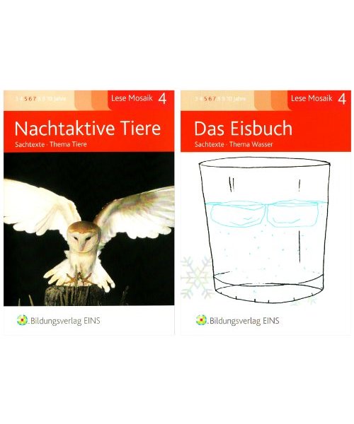Lese Mosaik: Unterrichtsmaterialien für den differenzierenden Unterricht Deutsch / Sachtexte Niveau 4: Längere Sätze
