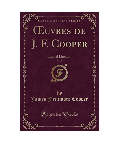 OEuvres de J. F. Cooper, Vol. 5