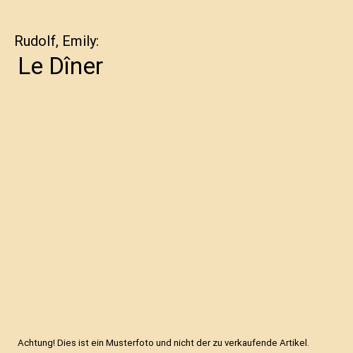 Le Dîner