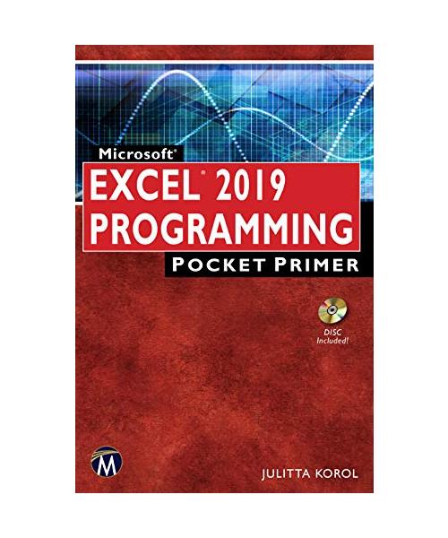 Microsoft Excel 2019 Programming Pocket Primer