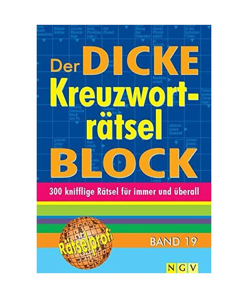Der dicke Kreuzworträtsel-Block Band 19
