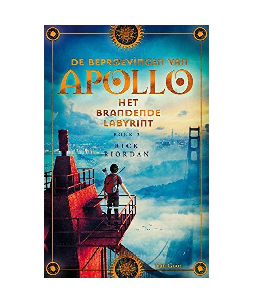 De brandende doolhof (De beproevingen van Apollo, 3)