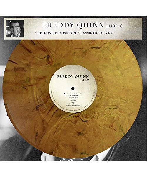 Freddy Quinn - Jubilo - Limitiert und 1111 Stück nummeriert - 180gr. marbled [ Limited Edition / Farbiges Vinyl / 180g Vinyl] [Vinyl LP]