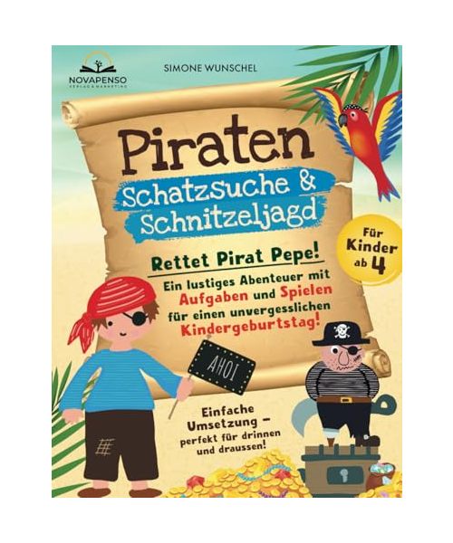 Piraten Schatzsuche und Schnitzeljagd für Kinder ab 4