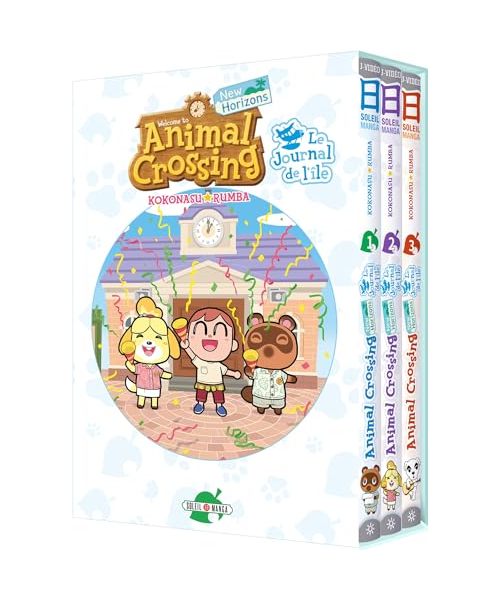 Animal Crossing - Le Journal de l'île - Coffret T01 à T03 NED